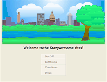 Tablet Screenshot of krazyawesome.com